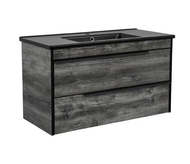 Тумба підвісна Аквародос Loft-Neo 100 см із раковиною Arte ДСП/МДФ дуб морас АР000082567