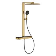 Душевая стойка Grohe Rainshower Aqua Pure с термостатом холодный рассвет 100961GL00