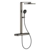 Душевая стойка Grohe Rainshower Aqua Pure с термостатом графит темный матовый 100964AL00