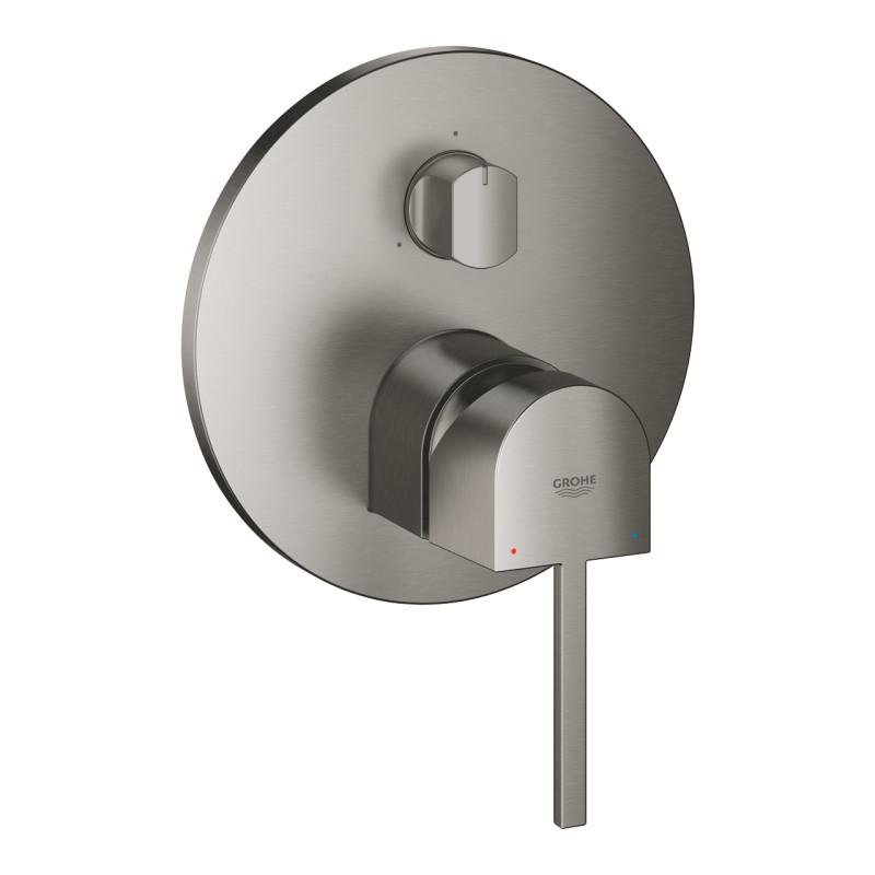 Змішувач для душу Grohe Plus вбудований одноважільний графіт темний матовий 24093AL3