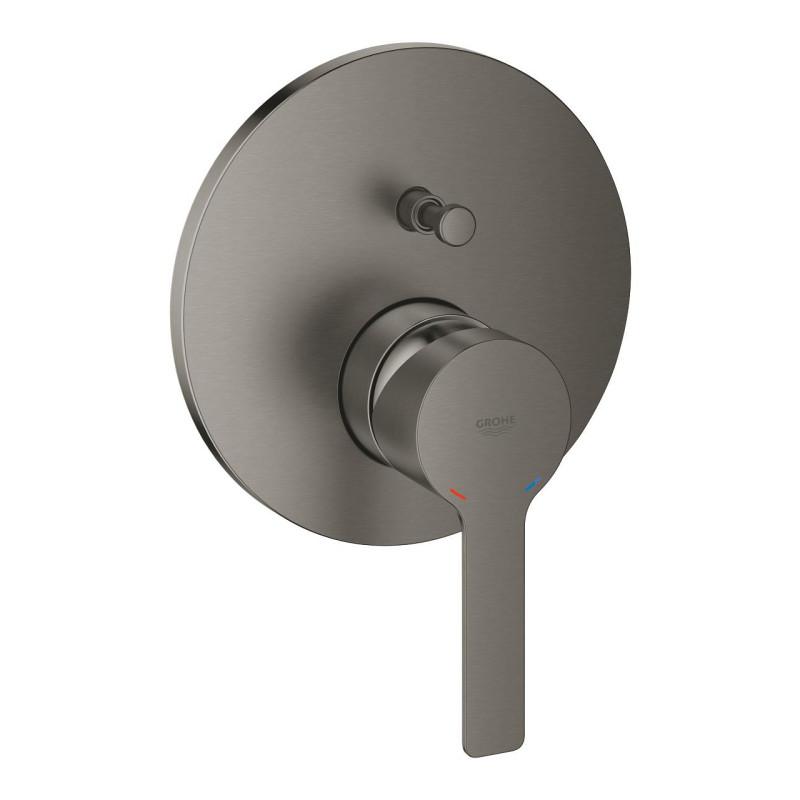 Смеситель для душа Grohe Lineare встраиваемый однорычажный графит темный матовый 24064AL1