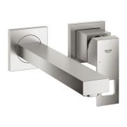 Змішувач для раковини Grohe Eurocube одноважільний настінний суперсталь 23447DC0