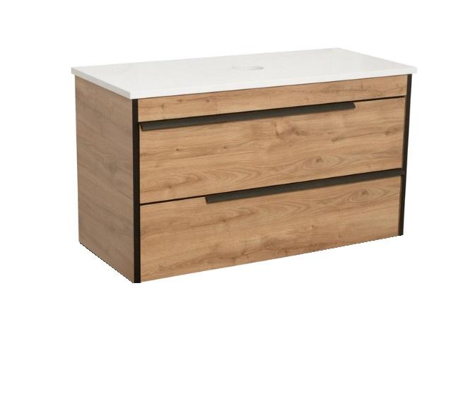 Тумба під раковину Аквародос Loft-Neo зі стільницею Uni 100 см севілья ДСП/МДФ АР000051882