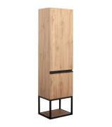 Пенал для ванної кімнати Аквародос Loft-Iron підвісний 40,1х30,5х158,5 см ДСП/МДФ севілья АР000051825