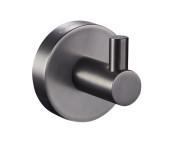 Гачок для ванної кімнати Аквародос Gloria одинарний gun metal АР000105344