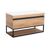 Тумба під раковину Аквародос Loft-Iron зі стільницею 100 см севілья ДСП/МДФ АР000051874