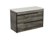 Тумба под раковину Аквародос Loft-Neo со столешницей Uni 100 см ДСП/МДФ дуб морас АР000051886