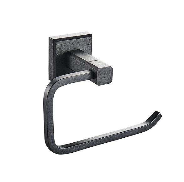 Держатель для туалетной бумаги Аквародос Leonardo открытый черный матовый АР000040566