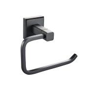 Тримач для туалетного паперу Аквародос Leonardo відкритий чорний матовий АР000040566