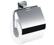 Тримач для туалетного паперу Аквародос Terra з кришкою хром АР000040599