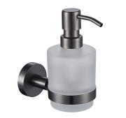 Диспенсер для рідкого мила Аквародос Gloria з утримувачем gun metal АР000105351
