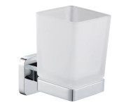 Склянка для зубних щіток Аквародос Capri з тримачем хром АР000040511