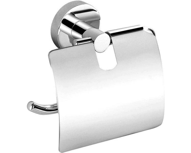 Тримач для туалетного паперу Аквародос Gloria з кришкою хром АР000040541