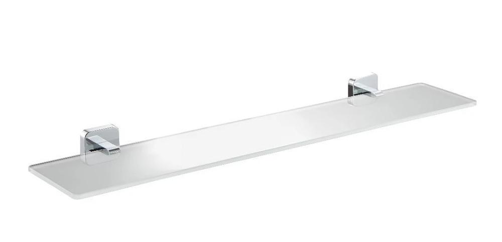 Полиця для ванної кімнати Аквародос Capri 60 см скло хром АР000040507