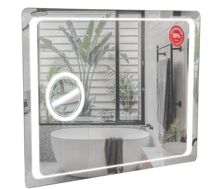 Зеркало для ванной комнаты Аквародос Omega Lux 80х70 см с LED-подсветкой АР000018505