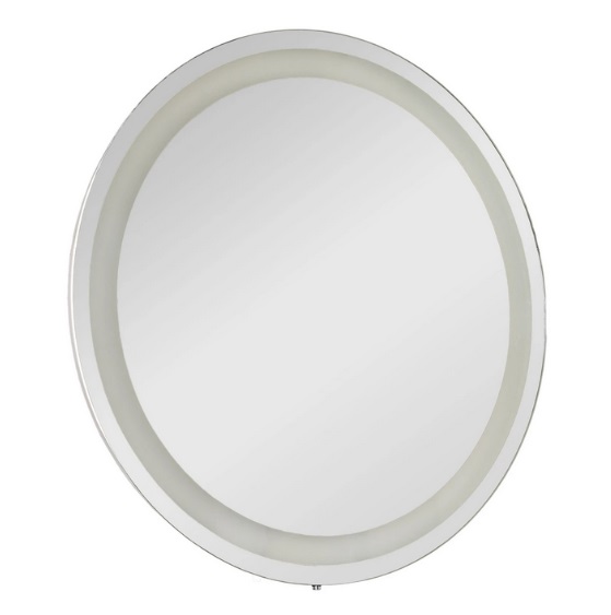Дзеркало для ванної кімнати Аквародос Omega R-line ⌀80 см з LED-підсвічуванням АР000042678