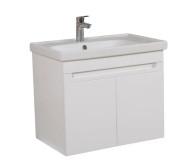 Тумба подвесная Аквародос Omega 70 см с раковиной Frame ДСП/МДФ белый АР000040333