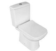 Унитаз-компакт напольный Аквародос Duru 38х62,3 см с сиденьем Slim Soft-Close фарфор белый  АР000040674