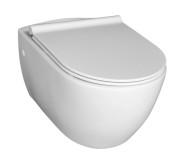 Унитаз подвесной Аквародос City 37х52,5 см безободковый с сиденьем Bella Soft-Close фарфор белый АР000040667