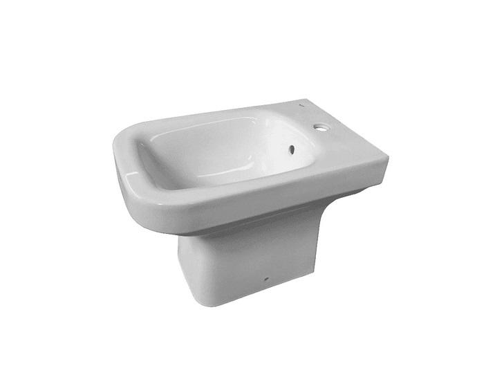 Биде напольное Аквародос Noura 34,5х54,5 см фарфор белый АР000040719