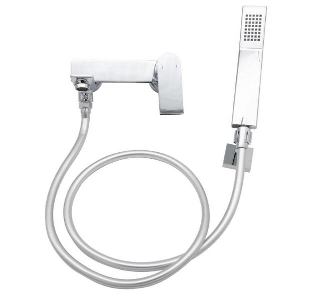 Смеситель для ванной Аквародос Milano с душевым гарнитуром хром АР000082521