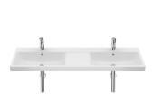 Раковина для ванной Roca Gap двойная 140х46 см сантехническая керамика белый A3270MU000