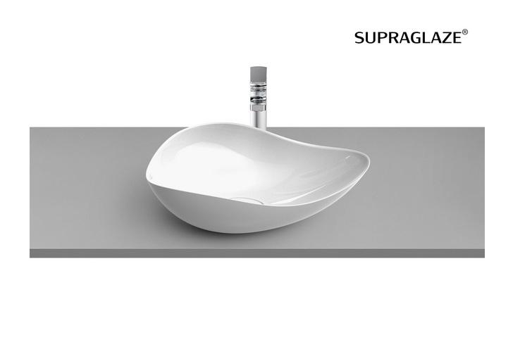 Раковина для ванної Roca Ohtake 55x38,5 см Fineceramic® Supraglaze® білий A327A13S00