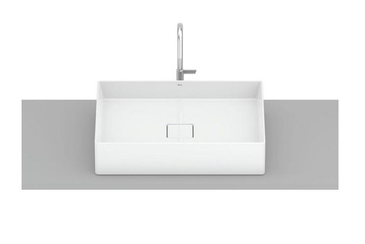 Раковина для ванной Roca Terra 51х36 см Fineceramic® белый A32787Z000