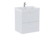 Тумба с раковиной Roca Ella 60x46 см ДСП белый матовый A851910529