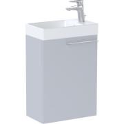 Тумба с раковиной Roca Ella 45x26 см ДСП жемчужный матовый A851917530