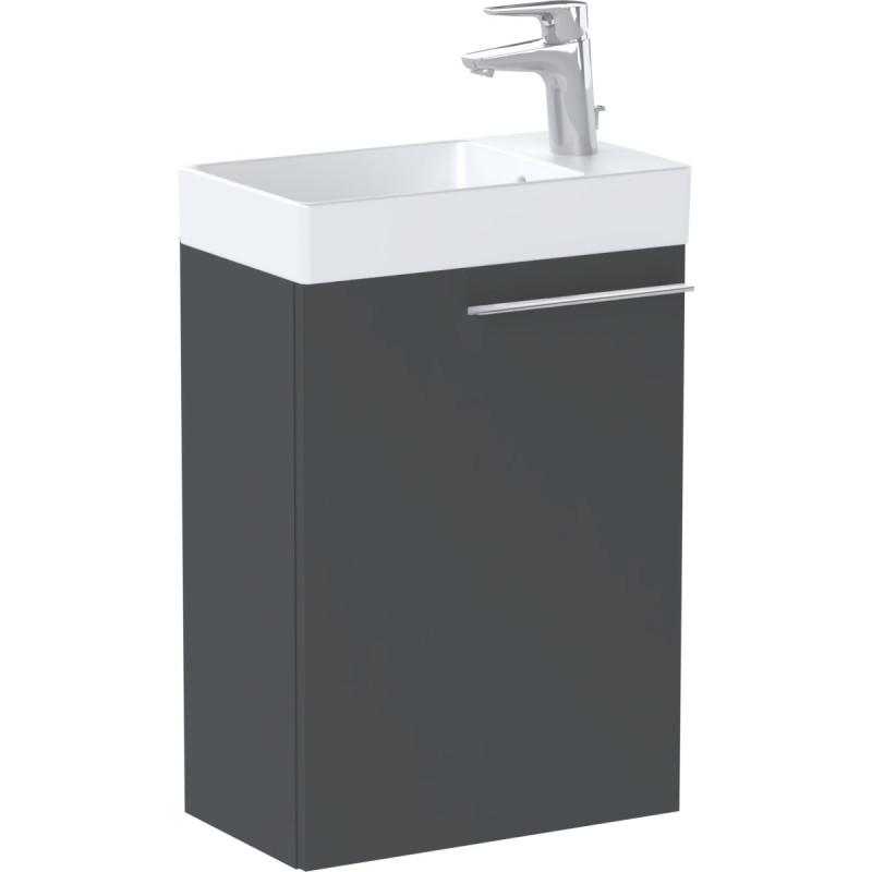 Тумба с раковиной Roca Ella 45x26 см ДСП оникс матовый A851917531