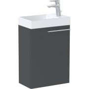 Тумба с раковиной Roca Ella 45x26 см ДСП оникс матовый A851917531