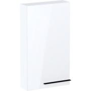 Полупенал для ванной Roca Ella подвесной 40х12,6х70 см ДСП белый глянец A857777806