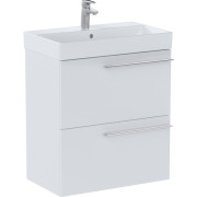 Тумба с раковиной Roca Ella 60x36 см ДСП белый матовый A851916529