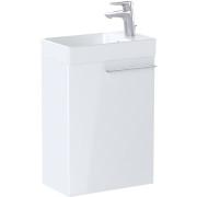 Тумба с раковиной Roca Ella 45x26 см ДСП белый глянец A851917806