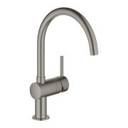 Смеситель для кухни Grohe Minta однорычажный графит темный матовый 32917AL0