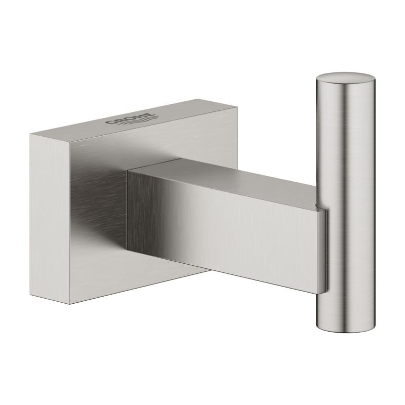 Крючок для ванной Grohe Essentials Cube одинарный суперсталь 40511DC1
