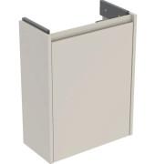 Тумба под раковину Geberit Selnova Compact 45,7x22,7 см ДСП песочно-серый матовый 504.072.DB.1