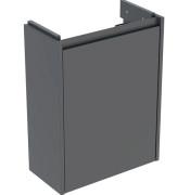 Тумба под раковину Geberit Selnova Compact 45,7x22,7 см ДСП лава матовая 504.072.JK.1