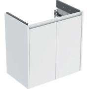 Тумба під мушлі Geberit Selnova Compact 59,1x36,4 см ДСП білий глянцевий 504.075.01.1