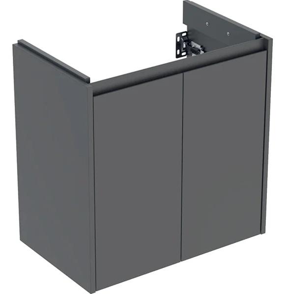 Тумба под раковину Geberit Selnova Compact 59,1x36,4 см ДСП лава матовая 504.075.JK.1