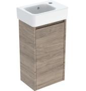 Тумба с раковиной Geberit Selnova Square 36х25 см ДСП орех гикори 504.130.JR.1