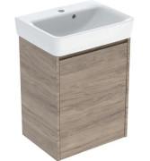 Тумба з раковиною Geberit Selnova Square 50х38 см ДСП горіх гікорі 504.132.JR.1