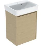 Тумба з раковиною Geberit Selnova Square 50х38 см ДСП дуб натуральний 504.132.PS.1