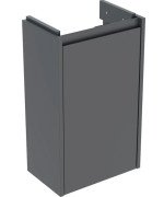 Тумба под раковину Geberit Selnova Compact 35,8x22,5 см ДСП лава матовая 504.070.JK.1