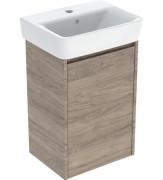 Тумба с раковиной Geberit Selnova Square 45х34 см ДСП орех гикори 504.131.JR.1