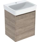 Тумба с раковиной Geberit Selnova Square 55х44 см ДСП орех гикори 504.133.JR.1