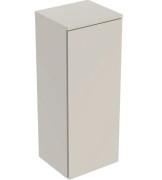 Напівпенал для ванної Geberit Selnova Square 33x29,7х85 см підвісний ДСП пісочно-сірий матовий 504.143.DB.1