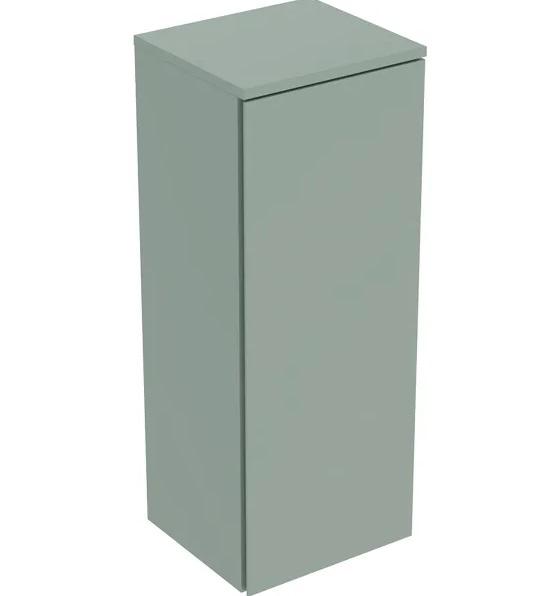 Напівпенал для ванної Geberit Selnova Square 33x29,7х85 см підвісний ДСП зелена шавлія матова 504.143.IK.1