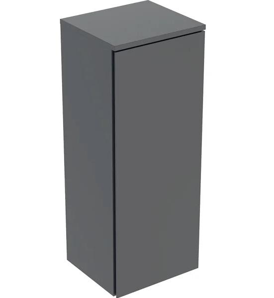 Напівпенал для ванної Geberit Selnova Square 33x29,7х85 см підвісний ДСП лава матова 504.143.JK.1